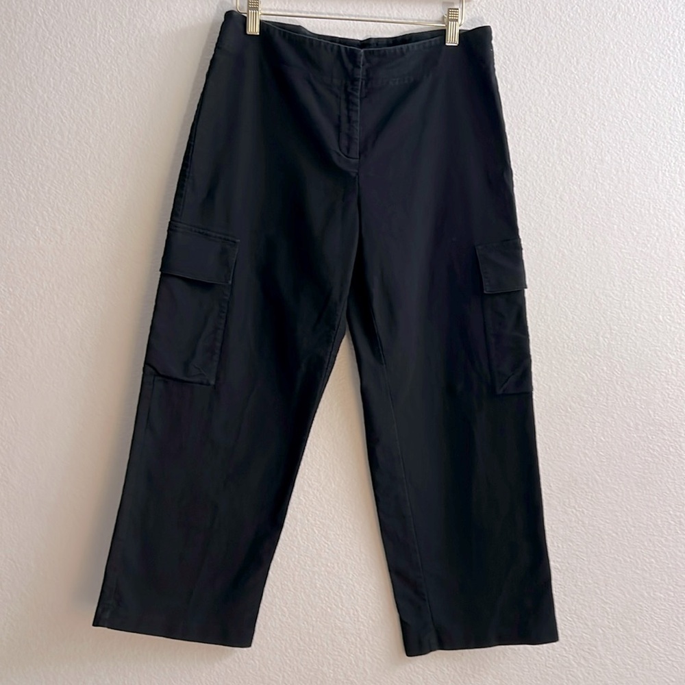 Eileen Fisher Black Cargo Pants Size S